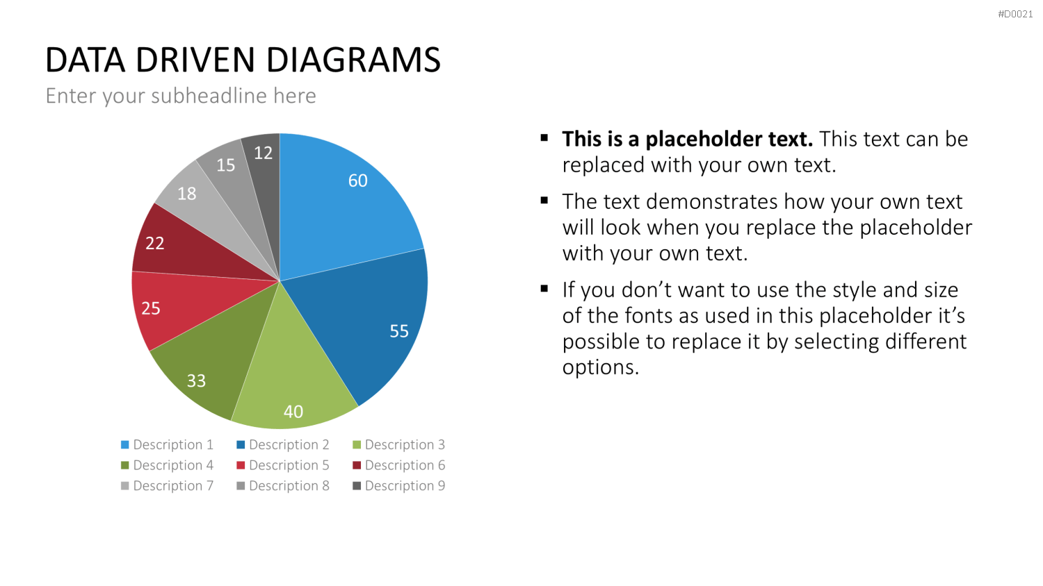 Daten-Diagramme PowerPoint-Vorlage