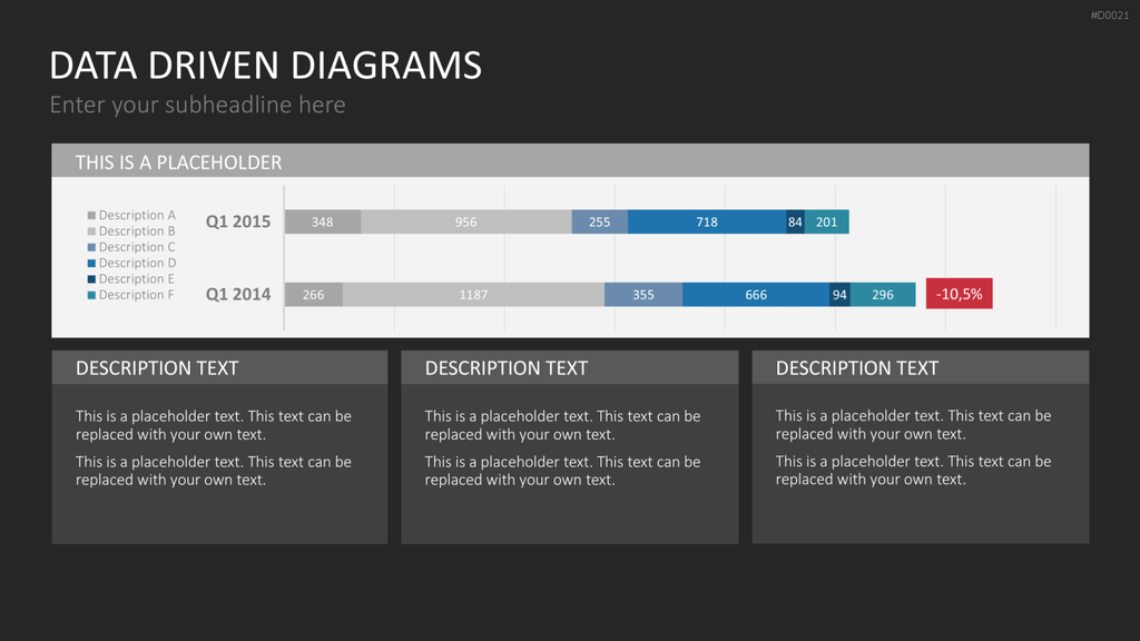 Daten-Diagramme PowerPoint-Vorlage