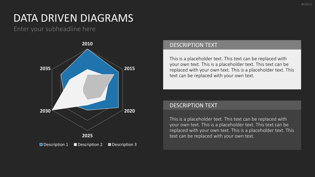 Daten-Diagramme PowerPoint-Vorlage
