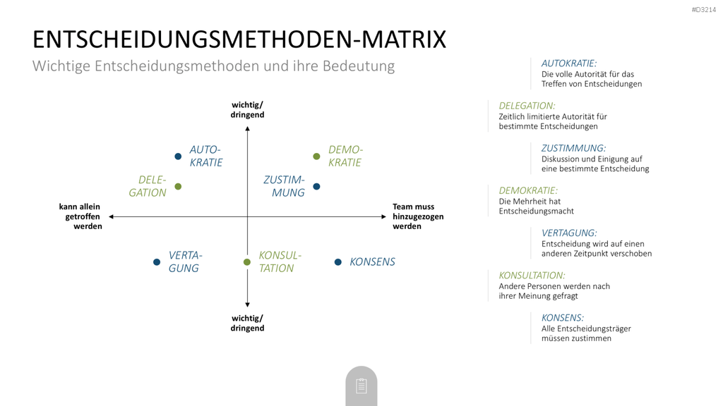 Decision Making Toolbox PowerPoint-Vorlage