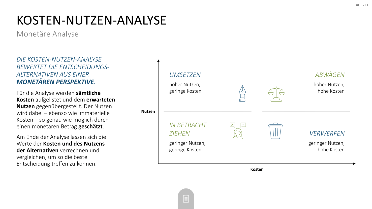 Decision Making Toolbox PowerPoint-Vorlage