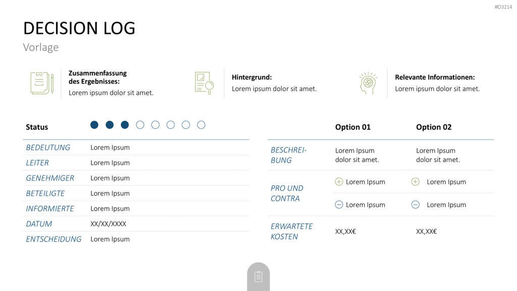 Decision Making Toolbox PowerPoint-Vorlage