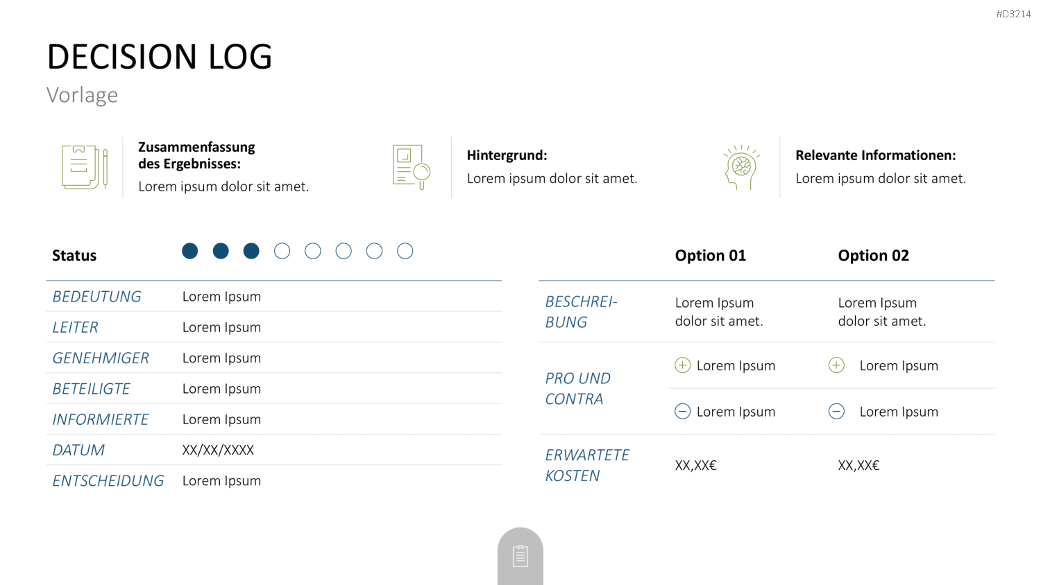 Decision Making Toolbox PowerPoint-Vorlage
