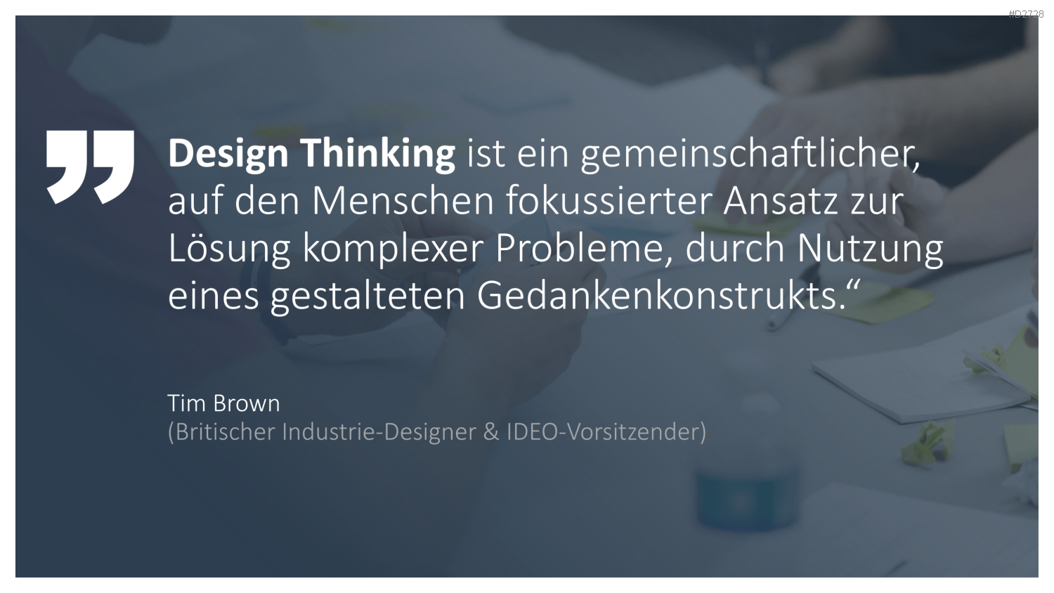 Design Thinking PowerPoint-Vorlage