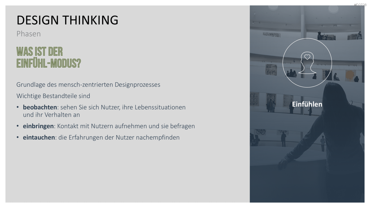Design Thinking PowerPoint-Vorlage