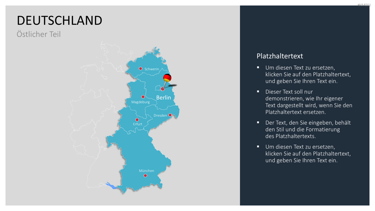 Deutschland Karten Bundle PowerPoint-Vorlage
