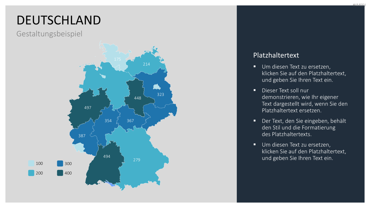 Deutschland Karten Bundle PowerPoint-Vorlage
