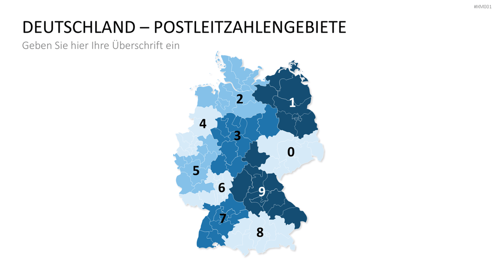 Deutschland Karten Bundle PowerPoint-Vorlage