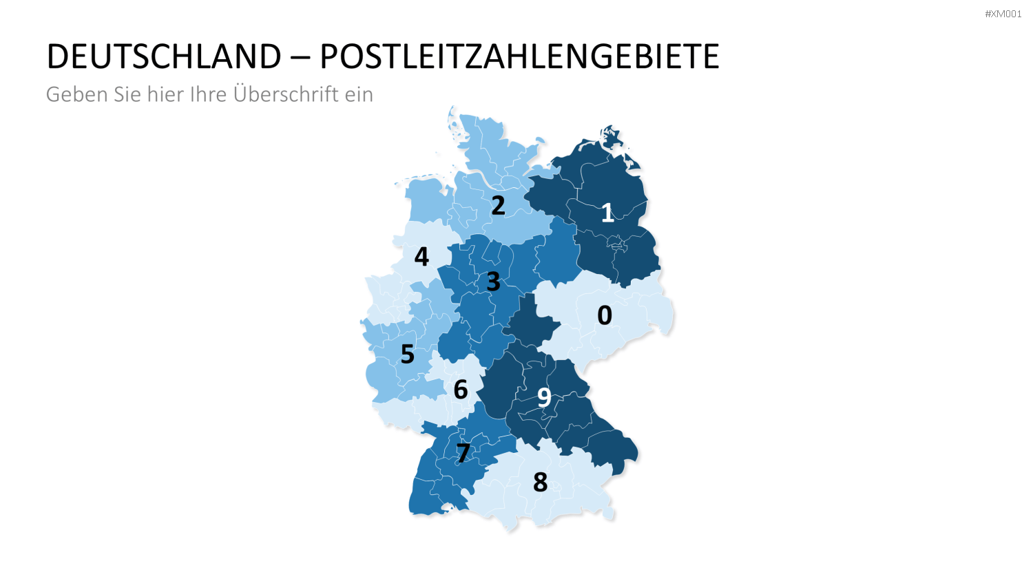 Deutschland Karten Bundle PowerPoint-Vorlage