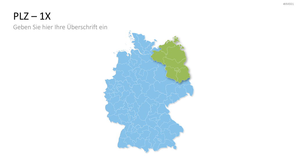 Deutschland Karten Bundle PowerPoint-Vorlage
