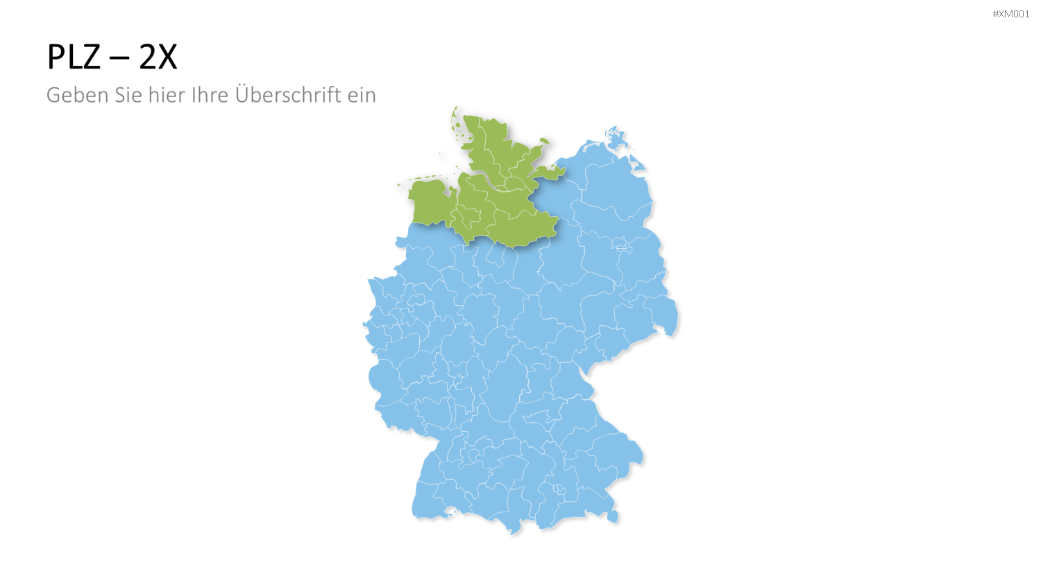 Deutschland Karten Bundle PowerPoint-Vorlage