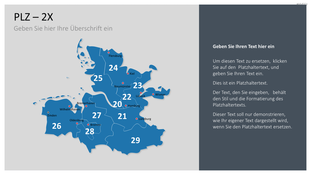 Deutschland Karten Bundle PowerPoint-Vorlage