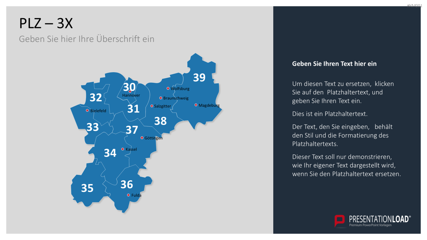 Deutschland Karten Bundle PowerPoint-Vorlage