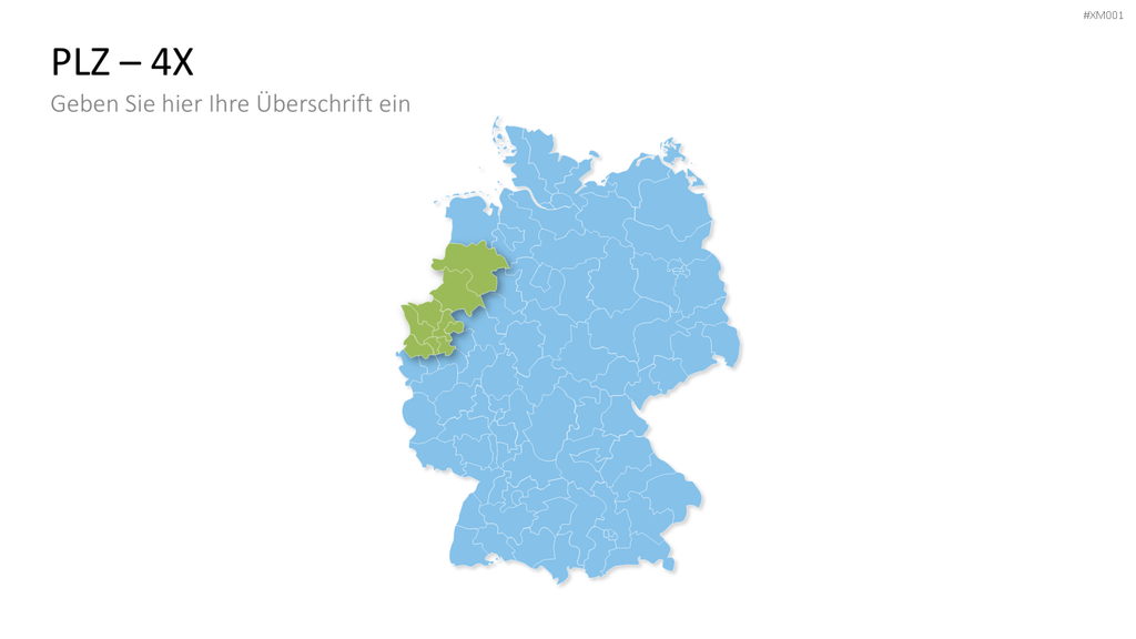 Deutschland Karten Bundle PowerPoint-Vorlage