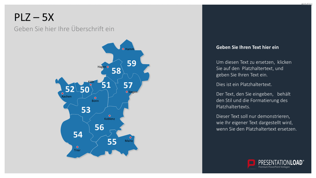 Deutschland Karten Bundle PowerPoint-Vorlage