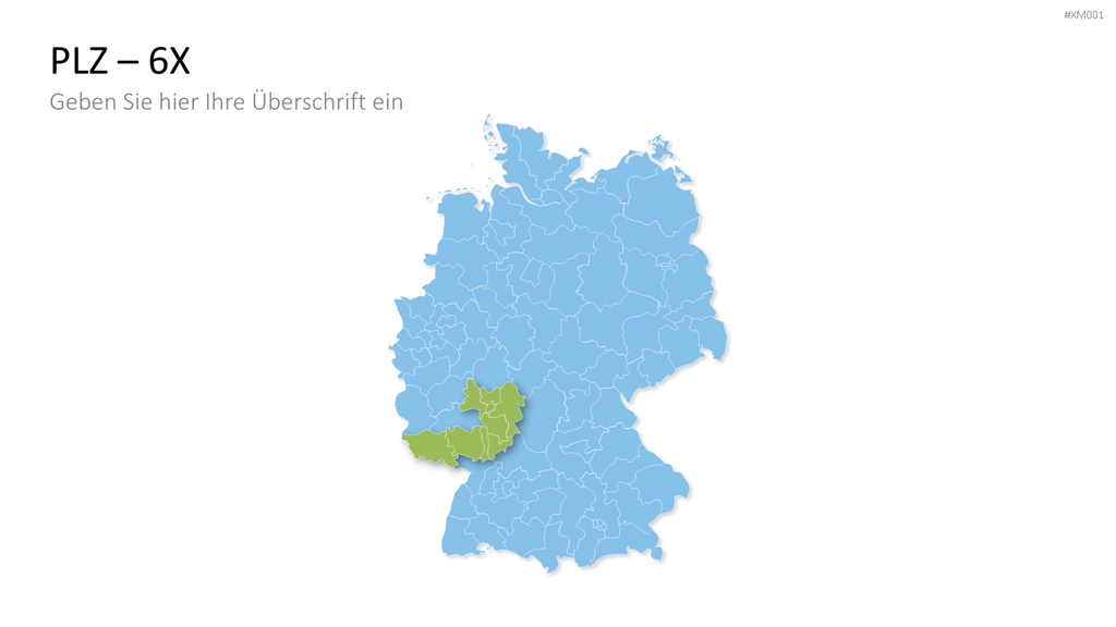 Deutschland Karten Bundle PowerPoint-Vorlage