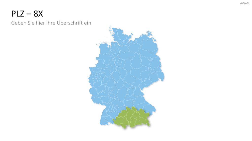 Deutschland Karten Bundle PowerPoint-Vorlage
