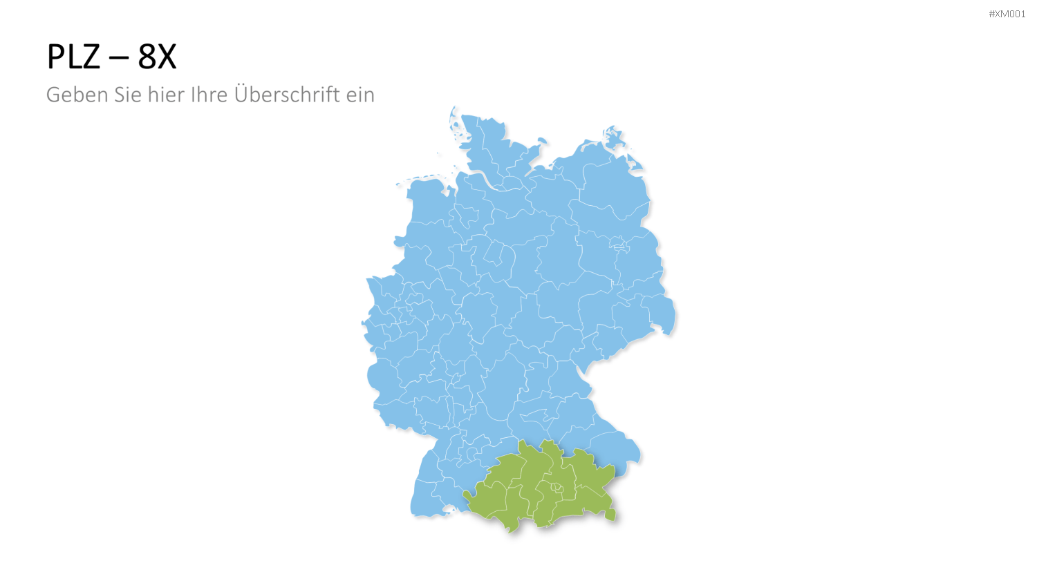 Deutschland Karten Bundle PowerPoint-Vorlage
