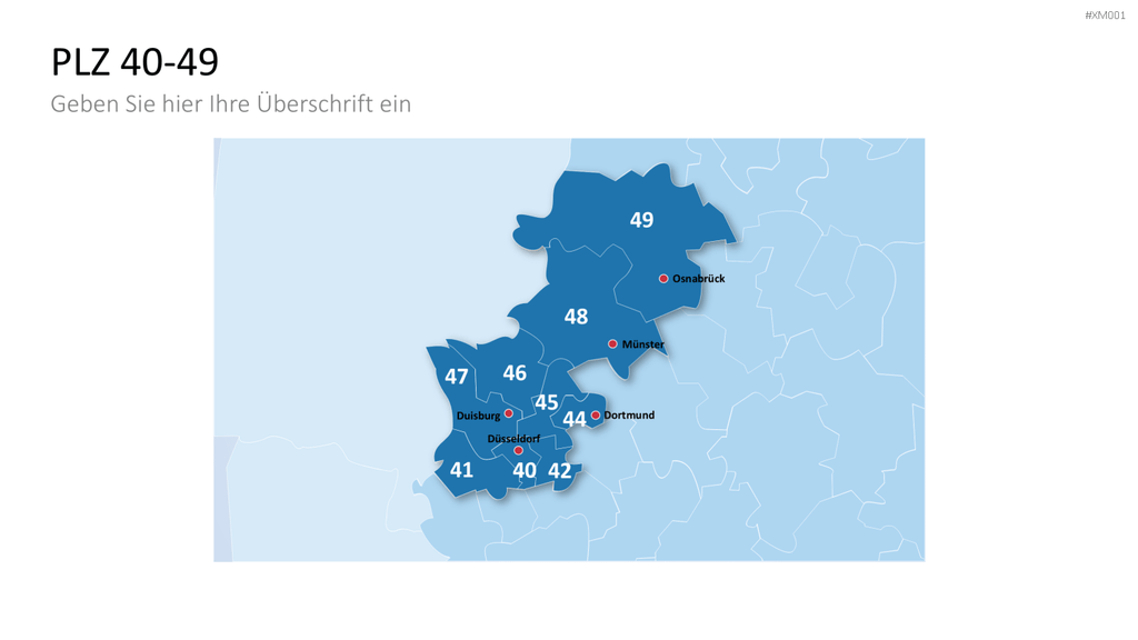 Deutschland Karten Bundle PowerPoint-Vorlage
