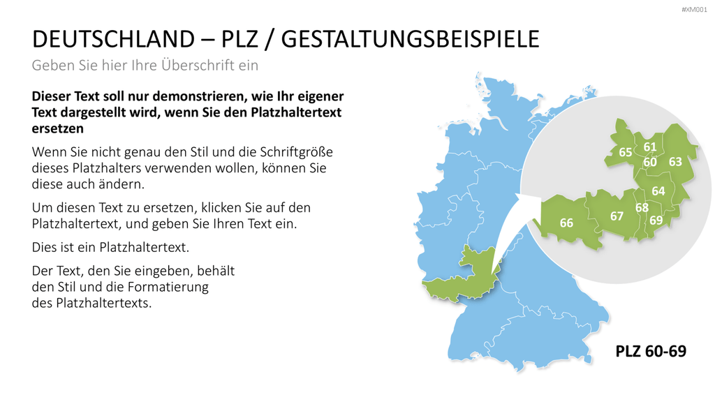 Deutschland Karten Bundle PowerPoint-Vorlage