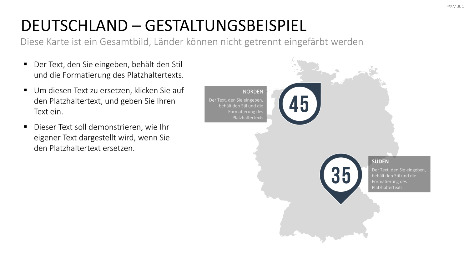 Deutschland Karten Bundle PowerPoint-Vorlage