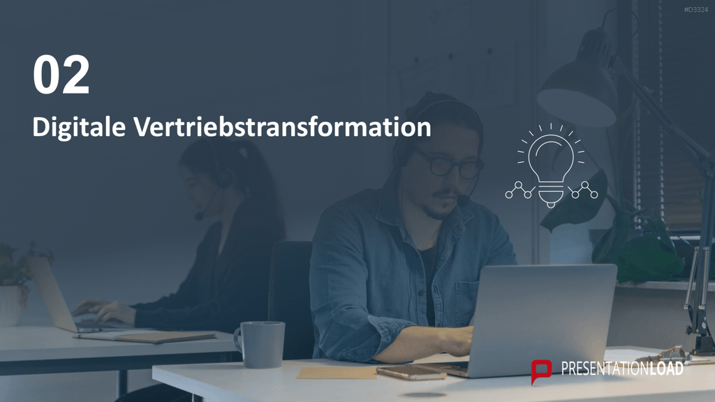 Digital Sales Playbook PowerPoint-Vorlage