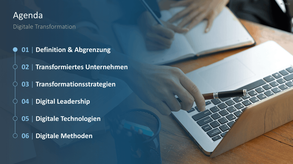 Digitale Transformation PowerPoint-Vorlage