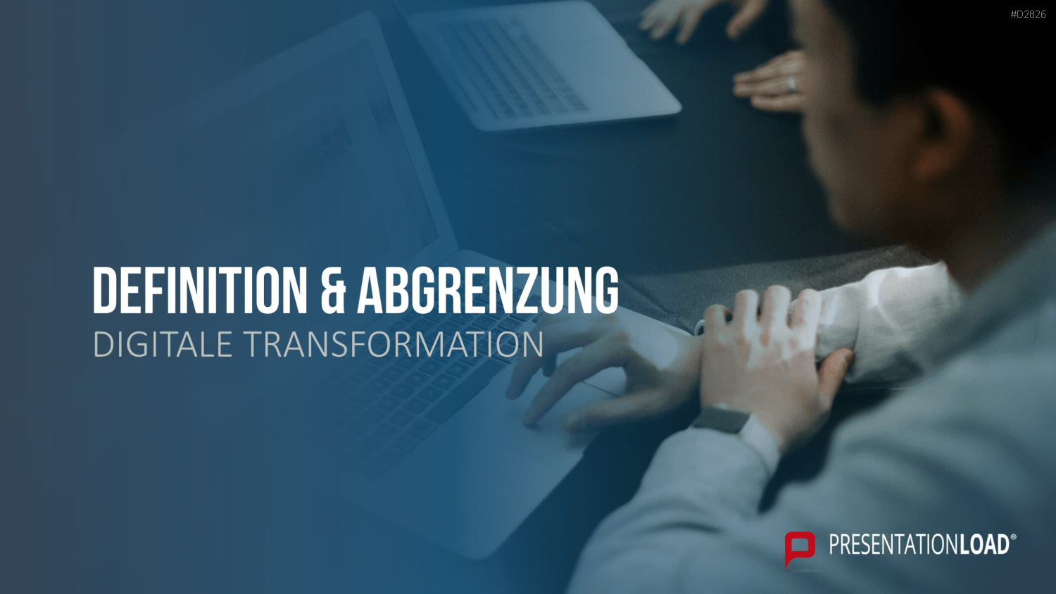 Digitale Transformation PowerPoint-Vorlage