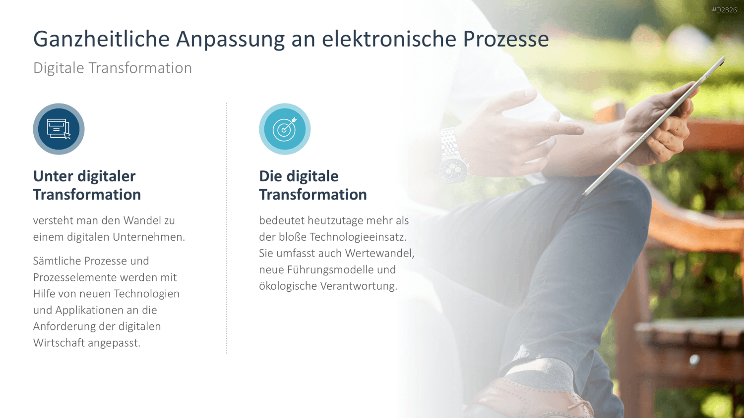 Digitale Transformation PowerPoint-Vorlage
