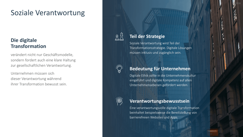 Digitale Transformation PowerPoint-Vorlage