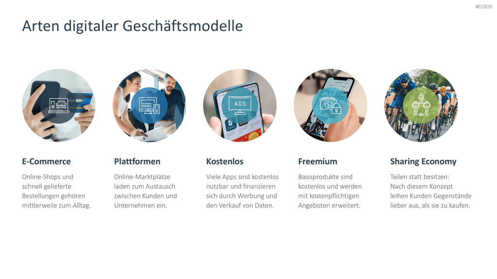 Digitale Transformation PowerPoint-Vorlage