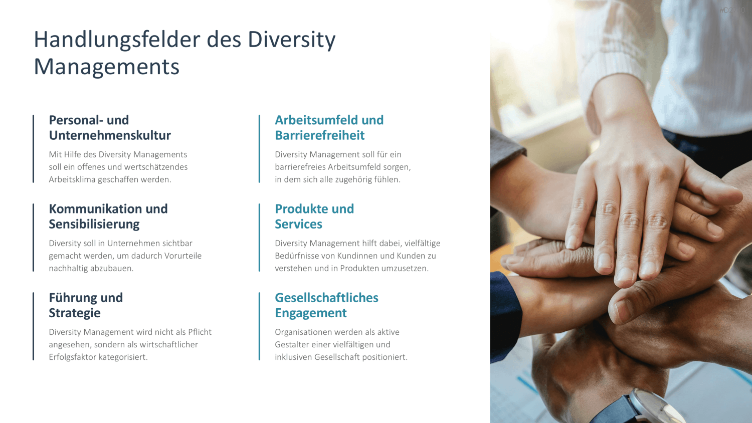 Diversity Management PowerPoint-Vorlage