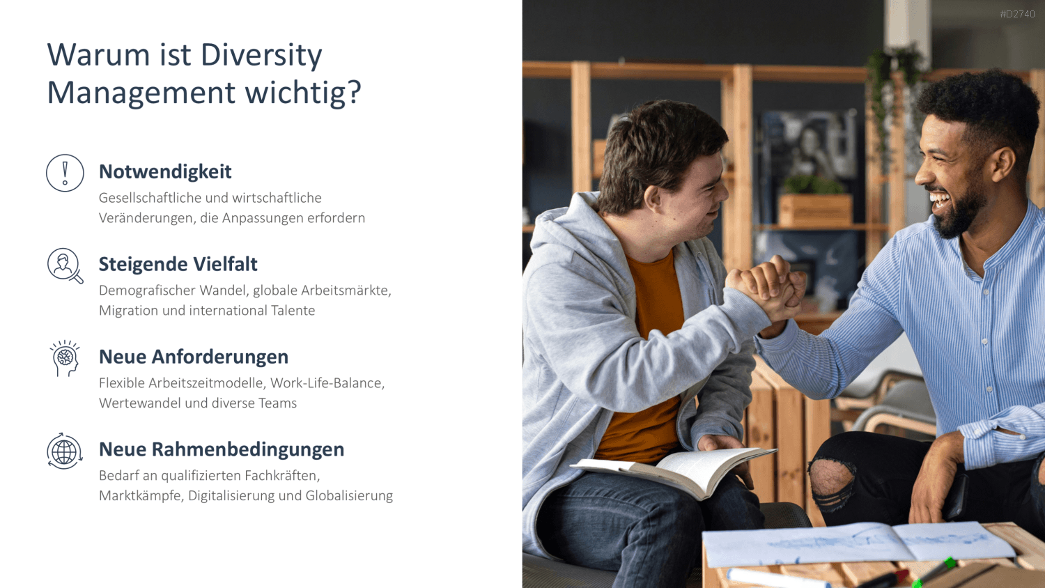 Diversity Management PowerPoint-Vorlage