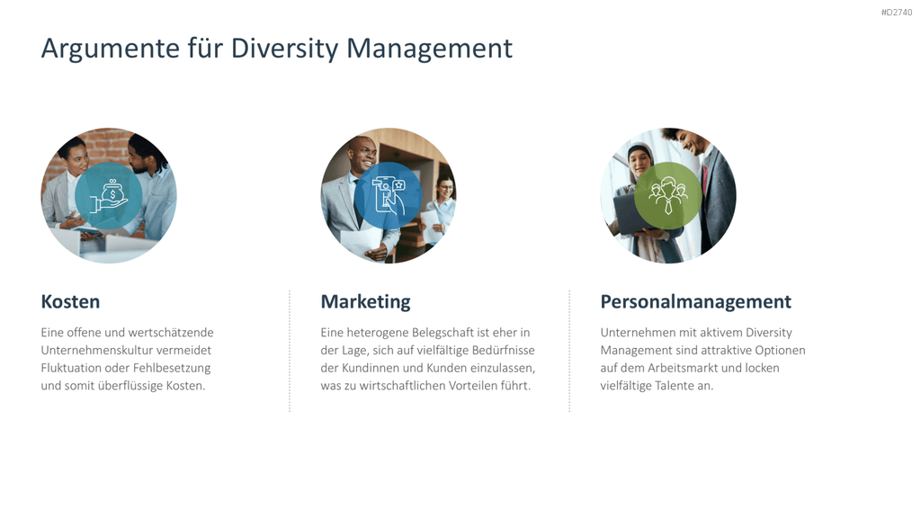 Diversity Management PowerPoint-Vorlage