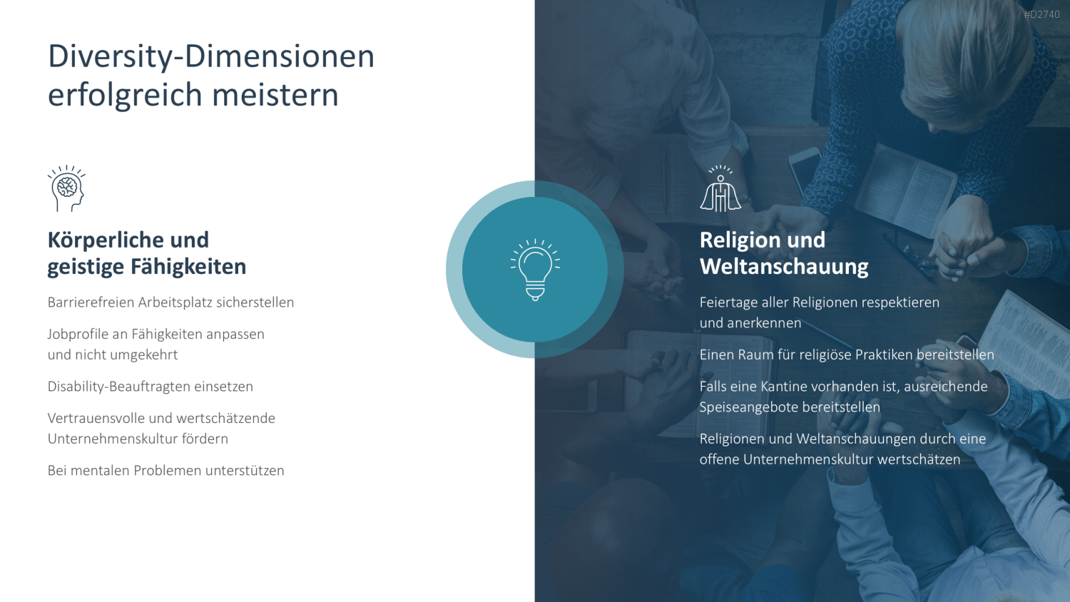 Diversity Management PowerPoint-Vorlage