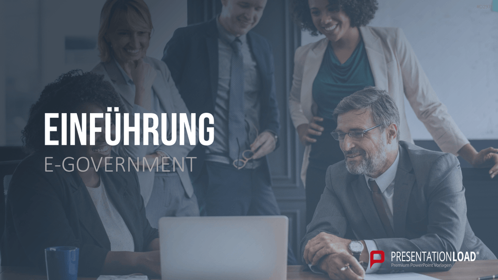 E-Government PowerPoint-Vorlage