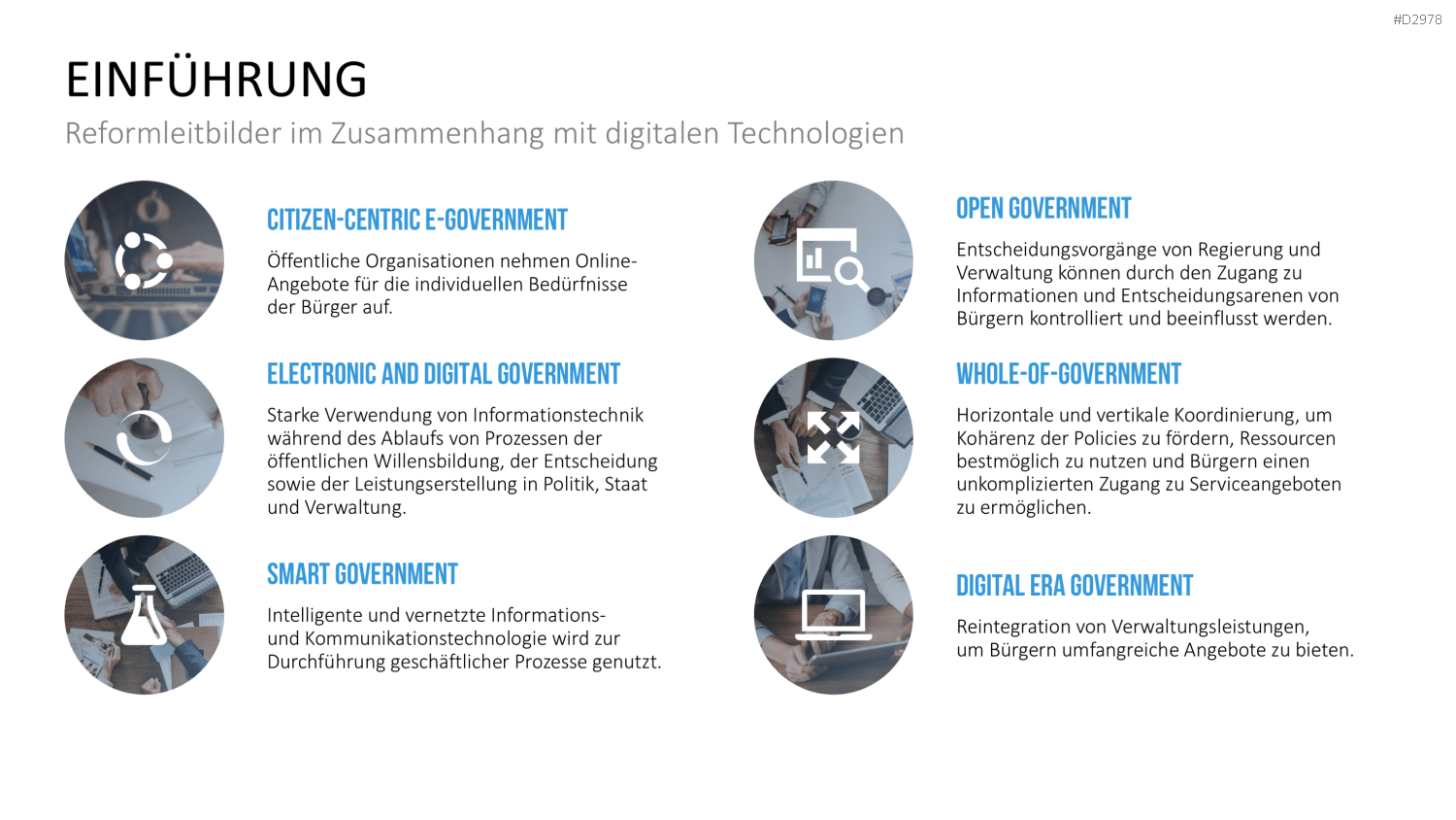 E-Government PowerPoint-Vorlage