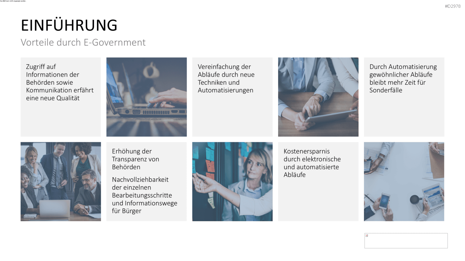 E-Government PowerPoint-Vorlage