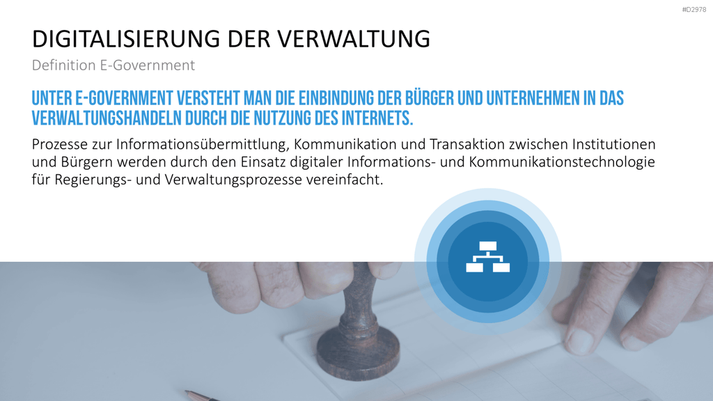 E-Government PowerPoint-Vorlage