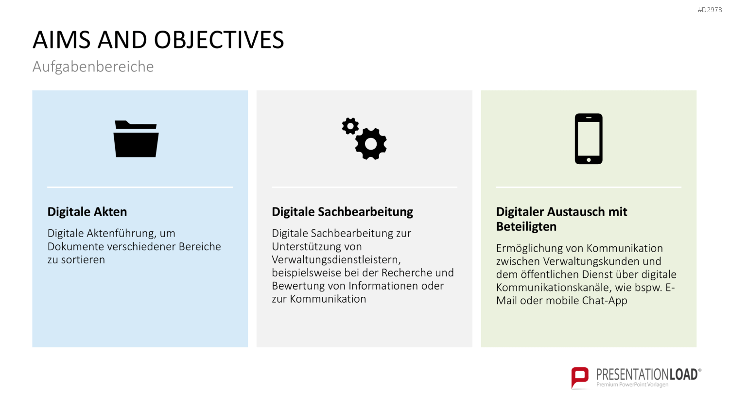 E-Government PowerPoint-Vorlage