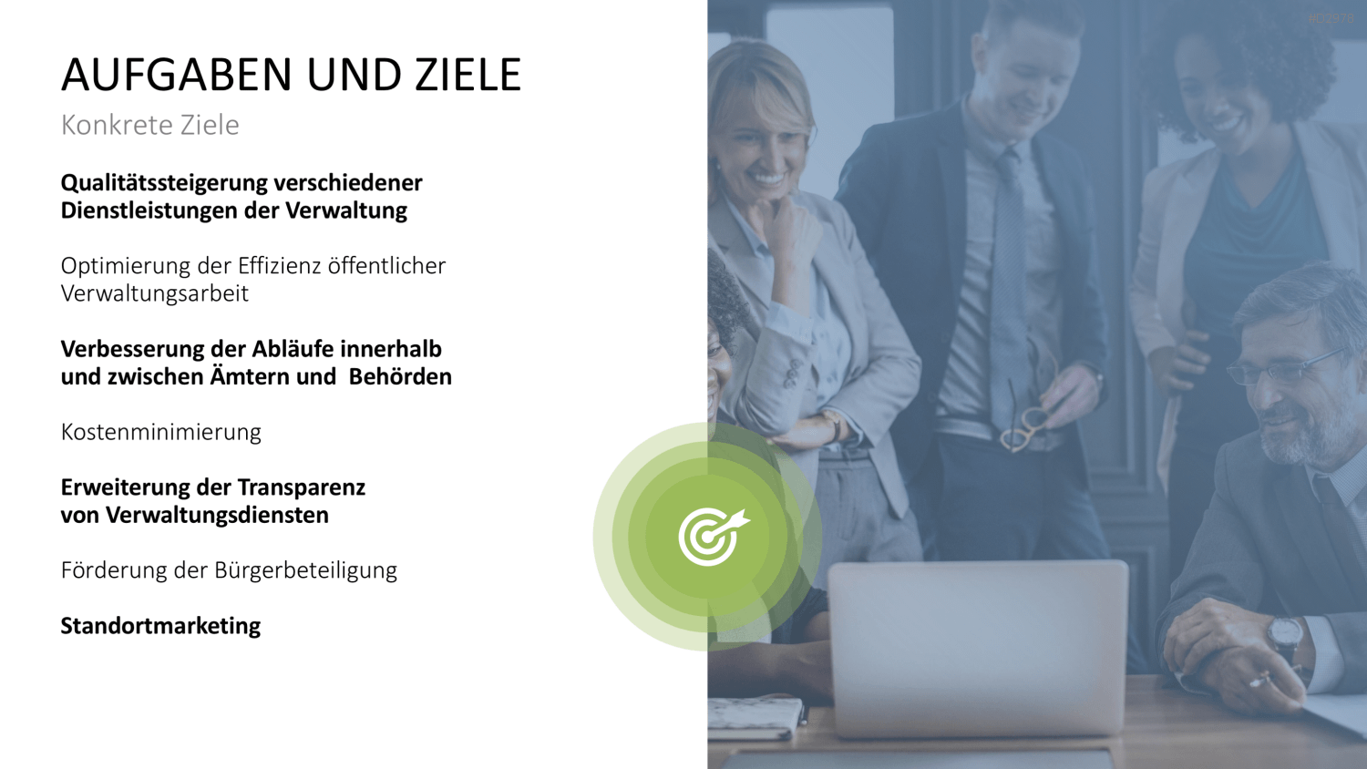 E-Government PowerPoint-Vorlage
