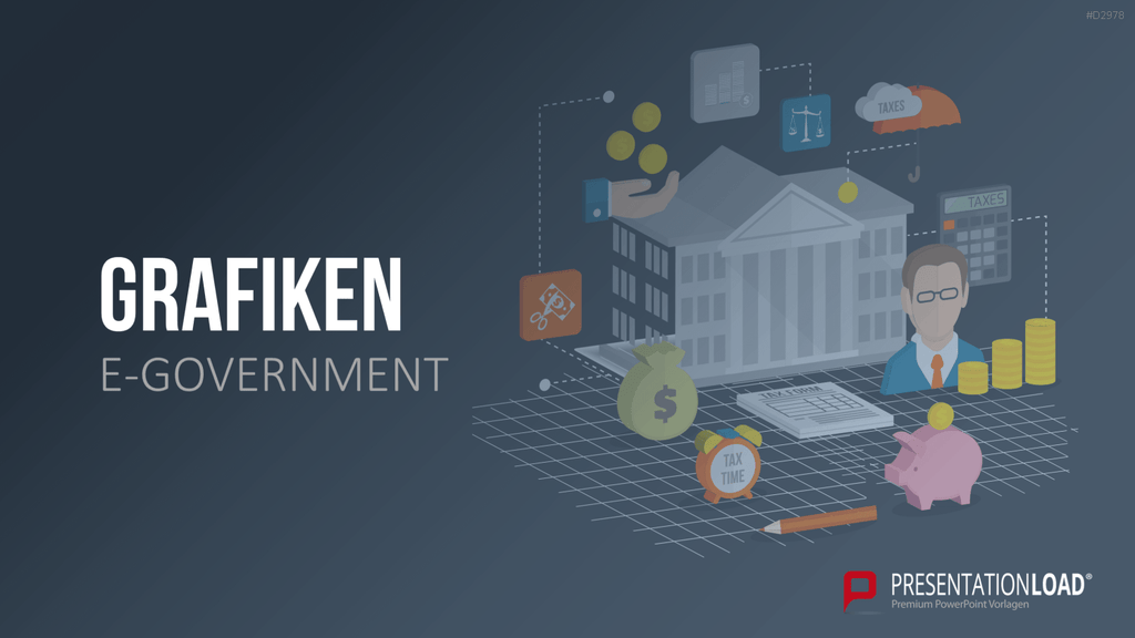 E-Government PowerPoint-Vorlage