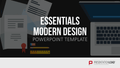 Essentials - Modernes Design PowerPoint-Vorlage