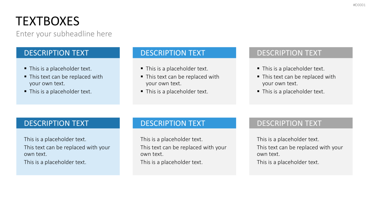 Essentials - Textlayouts PowerPoint-Vorlage