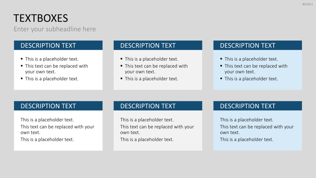 Essentials - Textlayouts PowerPoint-Vorlage