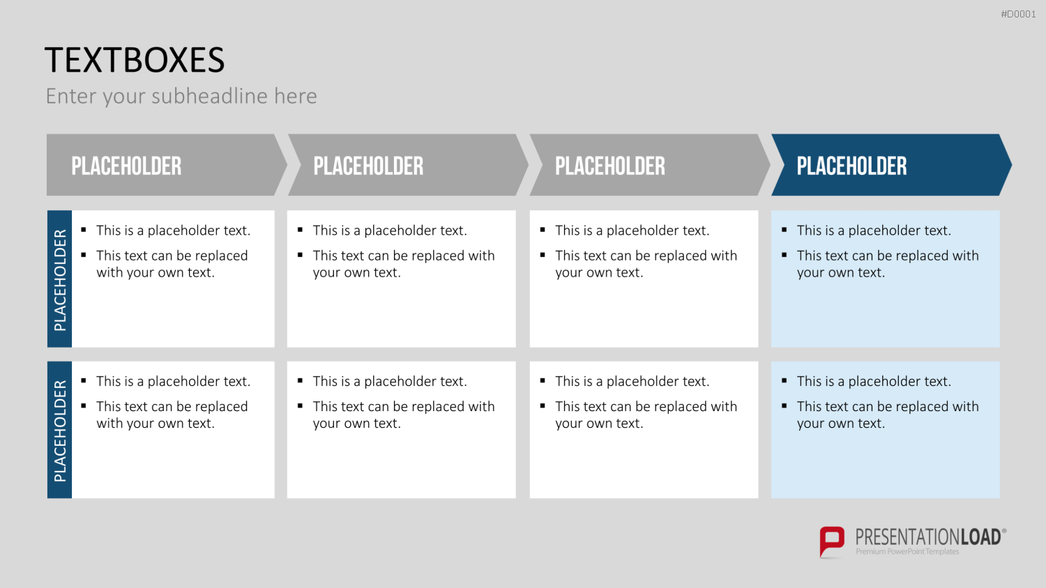 Essentials - Textlayouts PowerPoint-Vorlage