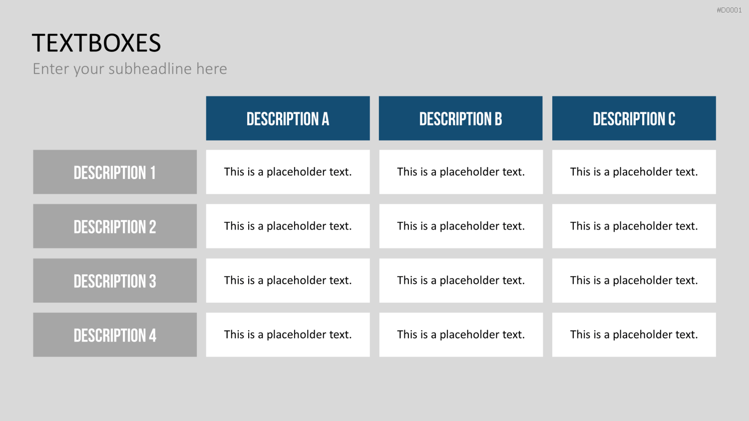 Essentials - Textlayouts PowerPoint-Vorlage