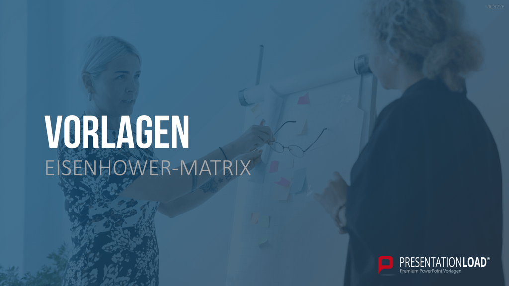 Eisenhower-Matrix PowerPoint-Vorlage