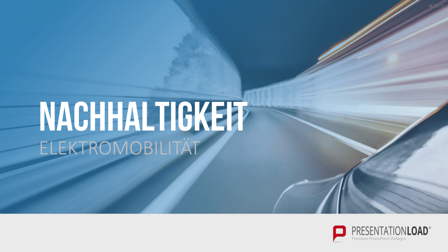 Elektromobilität PowerPoint-Vorlage