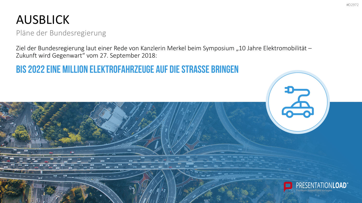 Elektromobilität PowerPoint-Vorlage